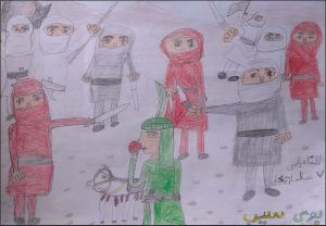 النا عباسی رتبه دوم نقاشی 6 تا 10 سال