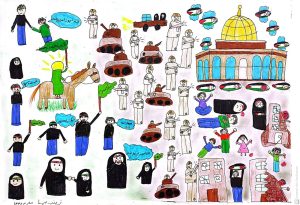 زینب بینا رتبه سوم نقاشی 6 تا 10 سال