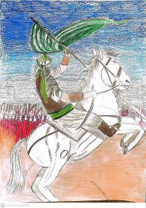 پرهام پیر مرادیان رتبه سوم نقاشی 6 تا 10 سال